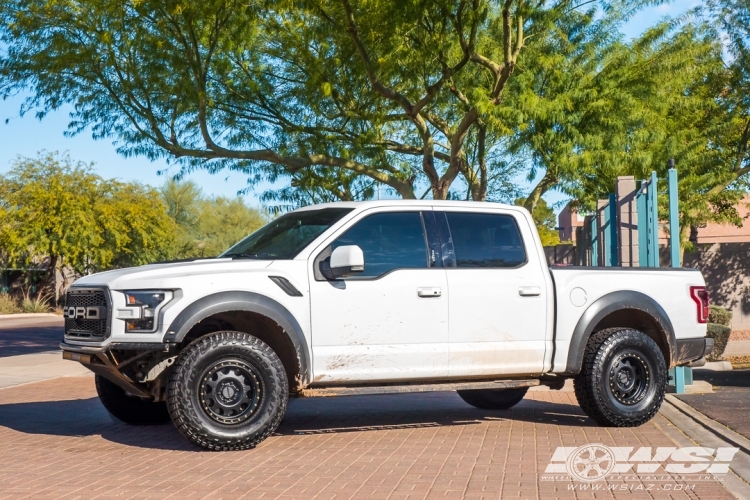 2018 Ford F-150 with 17" Method Race Wheels MR311 Vex in Matte Black wheels