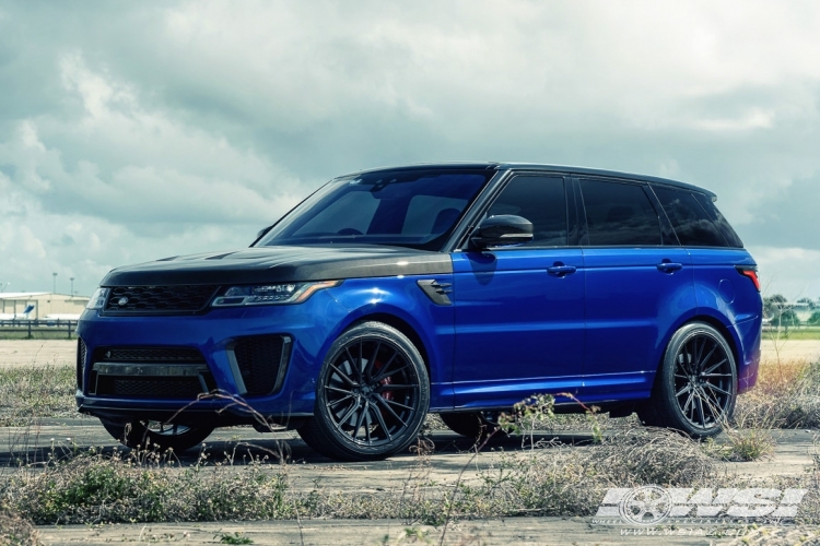 2020 Land Rover Range Rover Sport with 22" Vossen HF-4T in Satin Bronze (Custom Finish) wheels