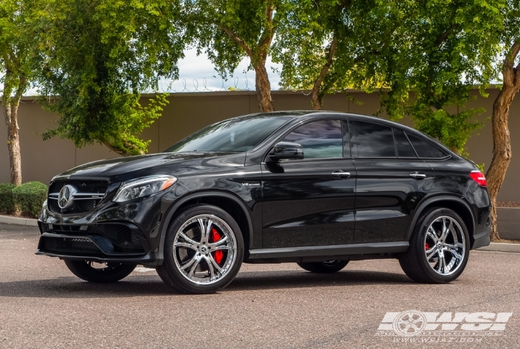 2019 Mercedes-Benz GLE/ML-Class with 22" Lexani Forged LF-703 in Custom wheels