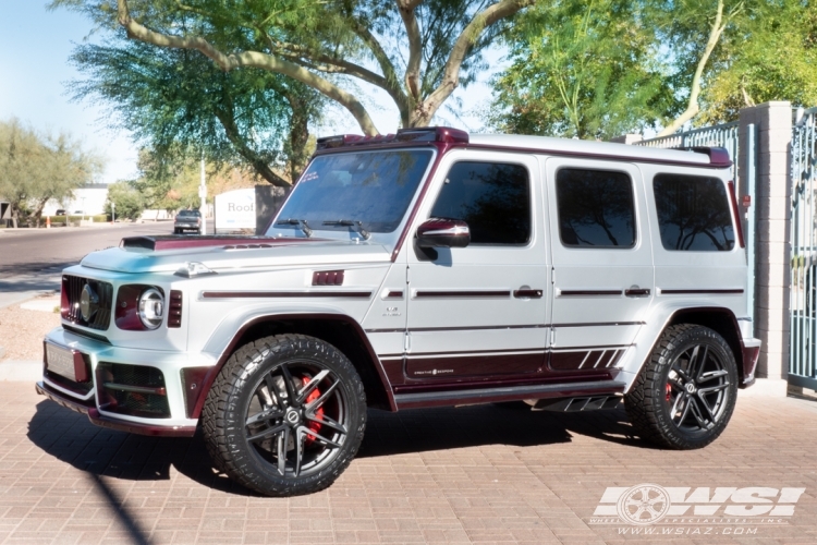 2020 Mercedes-Benz G-Class with 22" Brixton Forged BF01 in Custom wheels