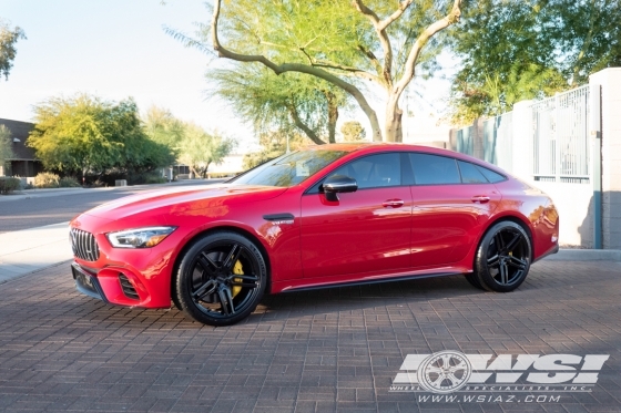 2019 Mercedes-Benz AMG GT-Series with 21" Vossen HF-1 in Gloss Black wheels