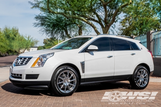 2016 Cadillac SRX with 20" Lexani CSS-15 CVR in Chrome wheels