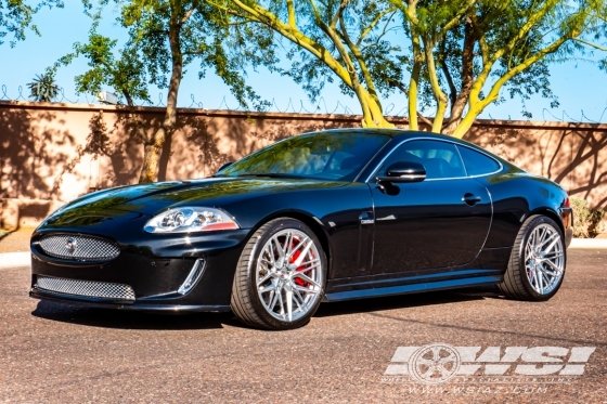 2011 Jaguar XKR with 20" Vossen Forged EVO-5 in Custom wheels