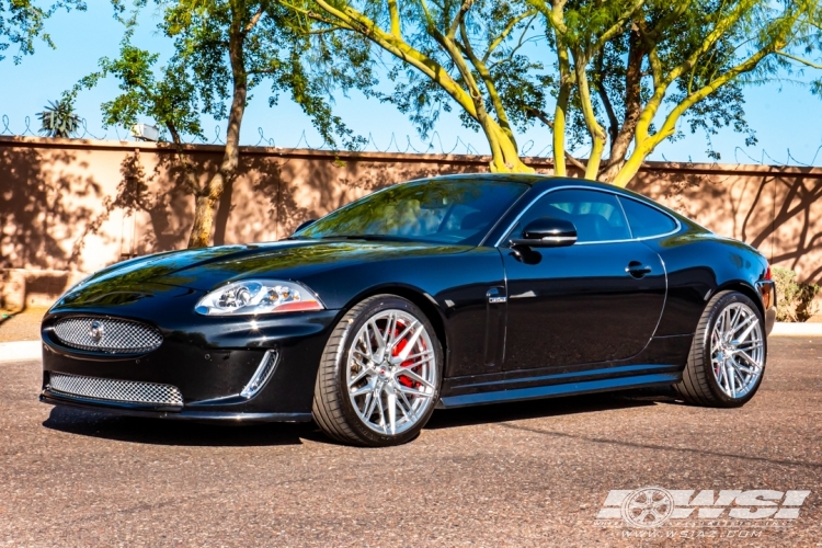 2011 Jaguar XKR with 20" Vossen Forged EVO-5 in Custom wheels