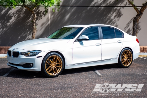 2015 BMW 3-Series with 19" Niche Vosso in Bronze wheels