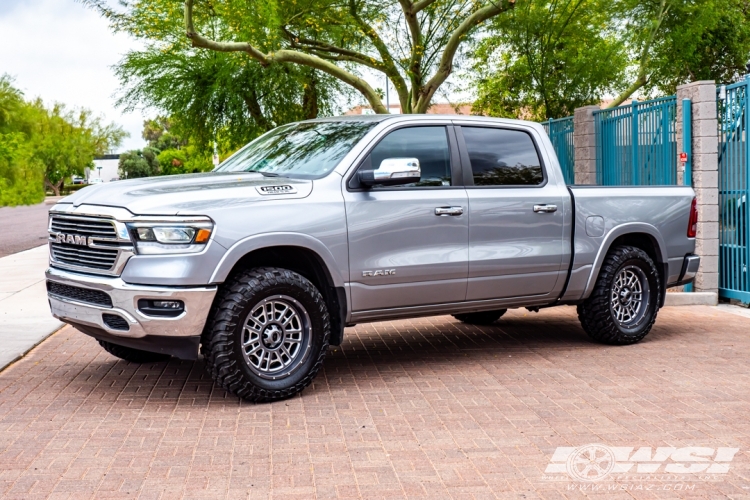 2019 Ram Pickup with 20" Vision Widow in Satin Gray wheels