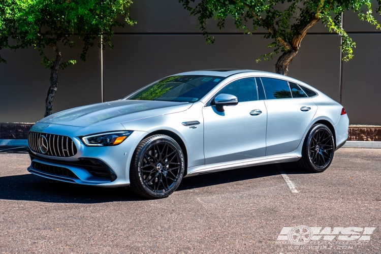 2021 Mercedes-Benz AMG GT-Series with 20" Koko Kuture Funen in Gloss Black wheels