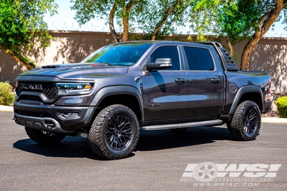 2021 Ram TRX with 20" VenomRex VR-603 in Satin Black wheels