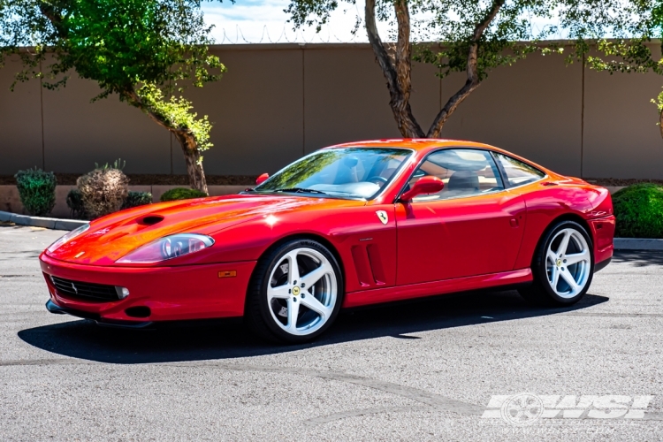 1998 Ferrari 550 Maranello with 19" Vossen Forged CG-201 in Custom wheels