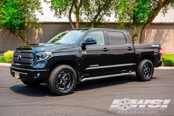 2019 Toyota Tundra with 20" SOTA Off Road Novakane 5 in Black Milled (Death Metal) wheels