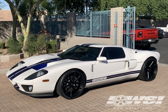 2005 Ford GT with 21" Vossen Forged VPS310 in Custom wheels