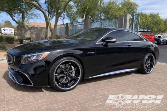 2019 Mercedes-Benz S-Class with 22" Savini Forged SV31 in Custom wheels