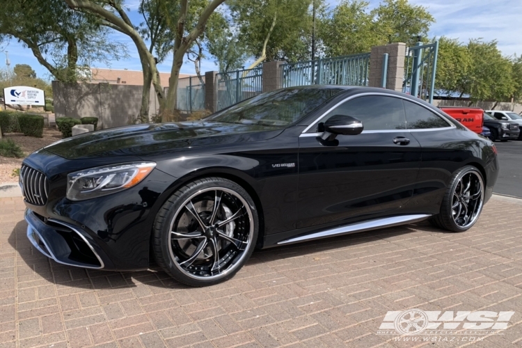 2019 Mercedes-Benz S-Class with 22" Savini Forged SV31 in Custom wheels