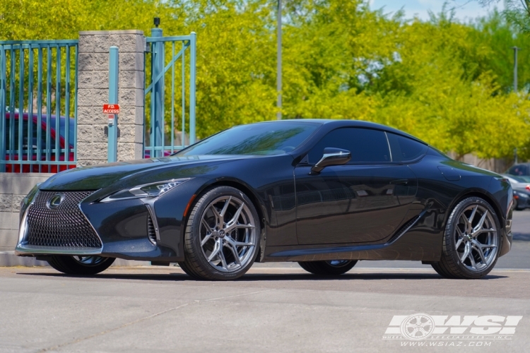 2018 Lexus LC with 21" Vossen HF-5 in Custom wheels