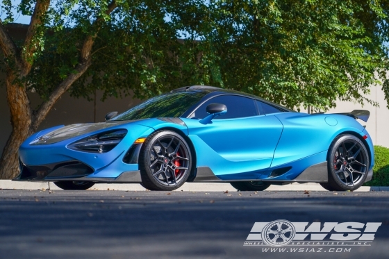 2019 McLaren 720S with 19" Vossen Forged EVO-4 in Custom wheels