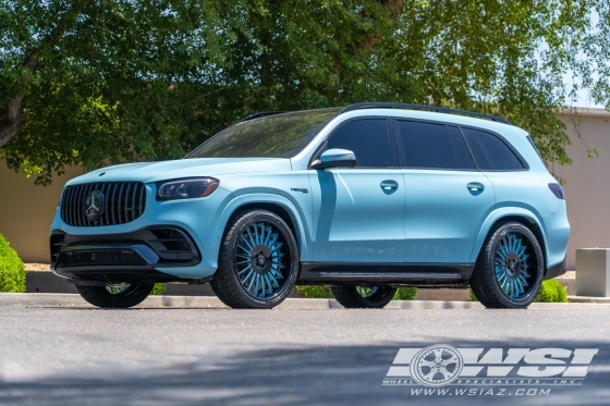 2022 Mercedes-Benz GLS/GL-Class with 24" Forgiato Andata in Custom wheels