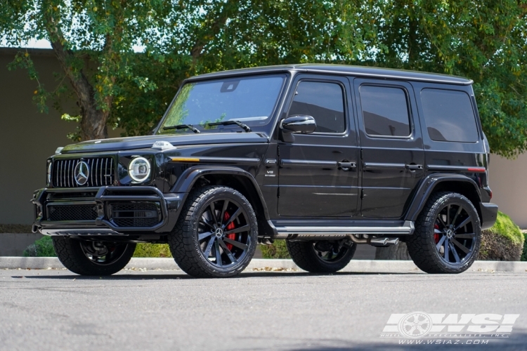 2023 Mercedes-Benz G-Class with 22" Koko Kuture Kapan in Gloss Black wheels