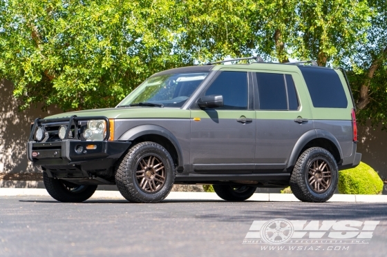 2006 Land Rover LR3 with 18" Black Rhino Arches in Bronze (Black Lip Edge) wheels