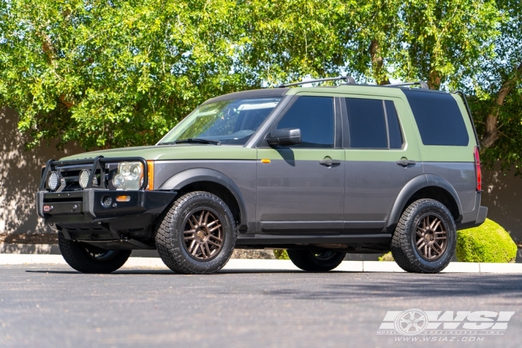 2006 Land Rover LR3 with 18" Black Rhino Arches in Bronze (Black Lip Edge) wheels