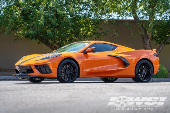 2023 Chevrolet Corvette with 21" Avant Garde M520-R in Graphite wheels