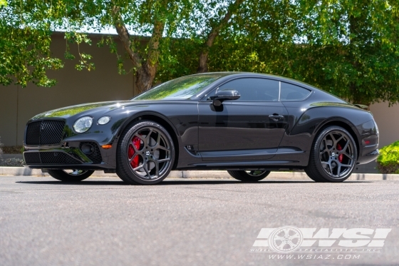 2022 Bentley Continental GT with 22" Vossen Forged CG-205 in Custom wheels