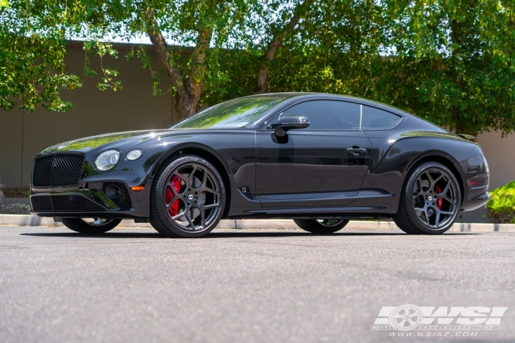 2022 Bentley Continental GT with 22" Vossen Forged CG-205 in Custom wheels
