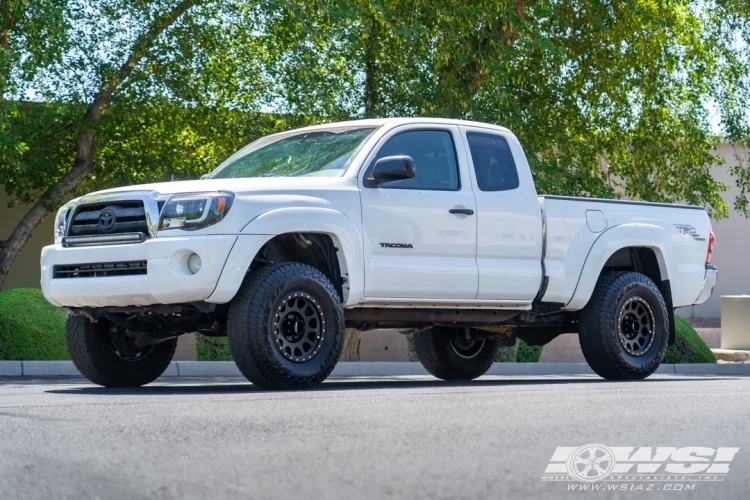 2007 Toyota Tacoma with 16" Method Race Wheels MR305 NV in Matte Black wheels