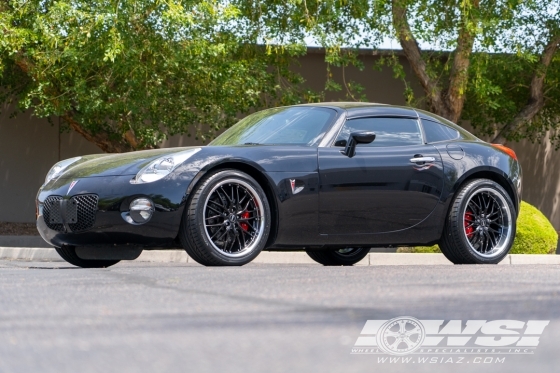 2009 Pontiac Solstice with 19" MRR GT1 in Gloss Black wheels