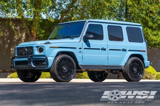 2023 Mercedes-Benz G-Class with 24" AL13 C00-109R in Custom wheels