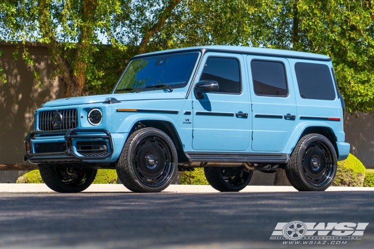 2023 Mercedes-Benz G-Class with 24" AL13 C00-109R in Custom wheels