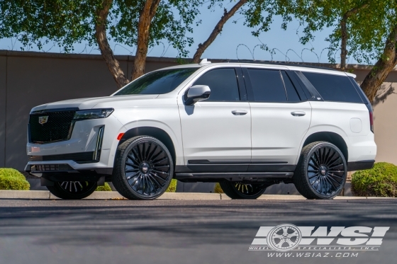 2023 Cadillac Escalade with 26" 1886 Wheels G100 in Custom wheels