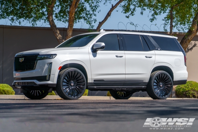 2023 Cadillac Escalade with 26" 1886 Wheels G100 in Custom wheels