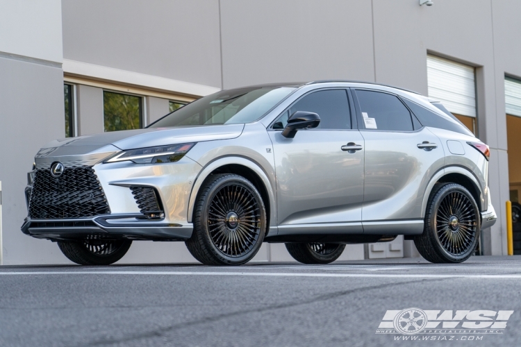 2024 Lexus RX with 22" Giovanna Tulum in Gloss Black wheels