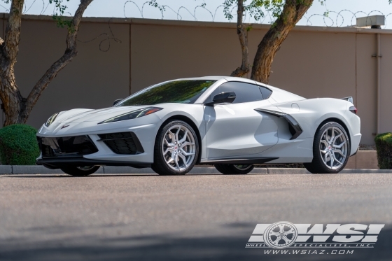 2023 Chevrolet Corvette with 20" Vossen Forged EVO-3 in Custom wheels