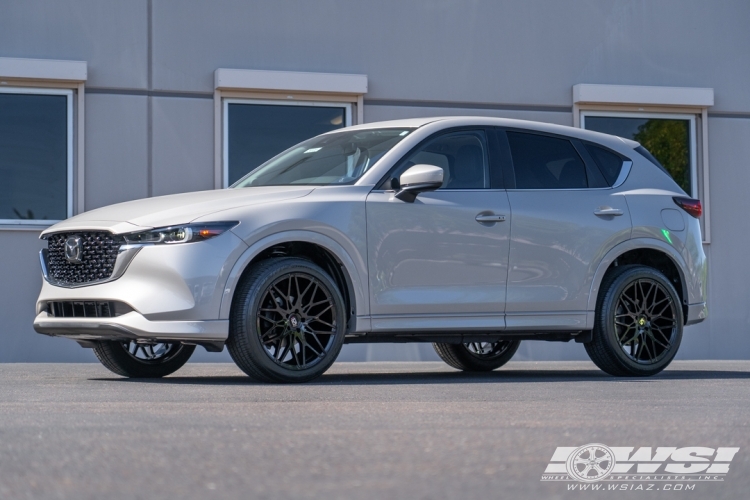 2024 Mazda CX-5 with 20" Koko Kuture Funen in Gloss Black wheels