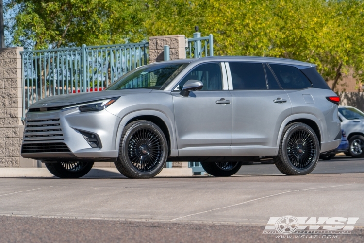 2024 Lexus TX with 22" Giovanna Tulum in Gloss Black wheels