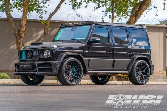 2022 Mercedes-Benz G-Class with 23" Rohana RFG26 in Custom (3 Piece) wheels