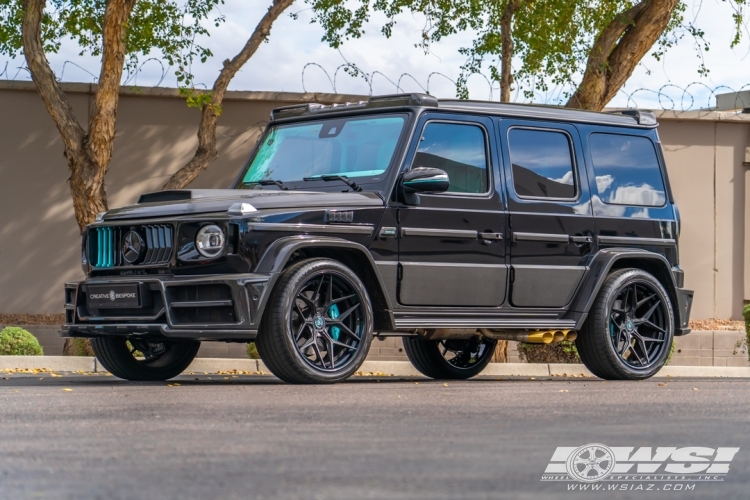 2022 Mercedes-Benz G-Class with 23" Rohana RFG26 in Custom (3 Piece) wheels