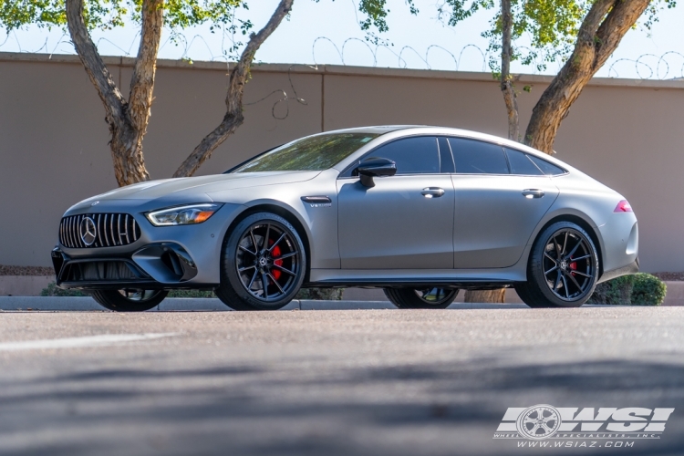 2023 Mercedes-Benz AMG GT-Series with 21" Savini SVF04 in Gloss Black Milled wheels