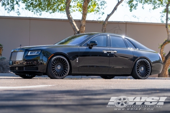 2024 Rolls-Royce Ghost with 22" Mansory FS.23 in Custom wheels