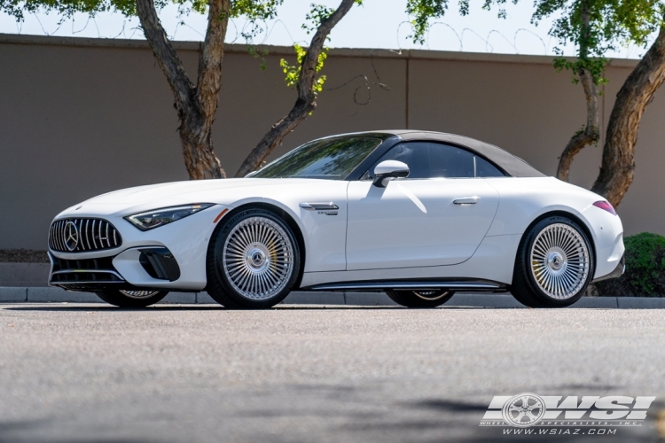 2023 Mercedes-Benz SL-Class with 21" Avant Garde AGL45 in Custom wheels