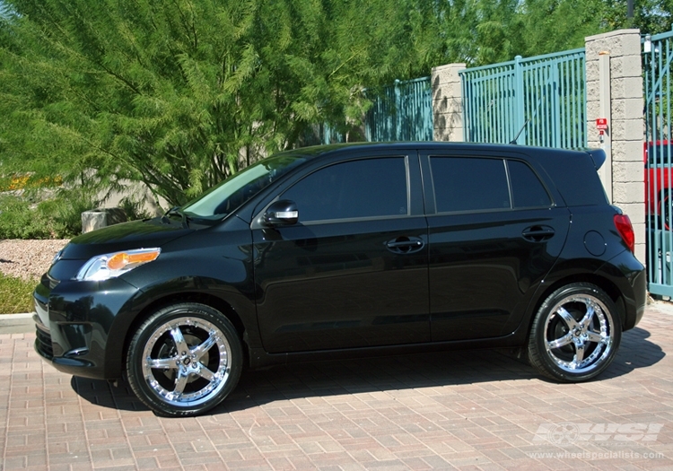 2009 Scion xD with 18" Enkei LS-5 in Chrome (Luxury Sport) wheels