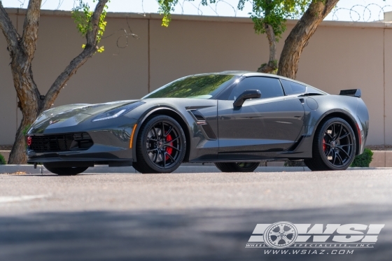 2018 Chevrolet Corvette with 20" Apex VS-5RS in Custom wheels