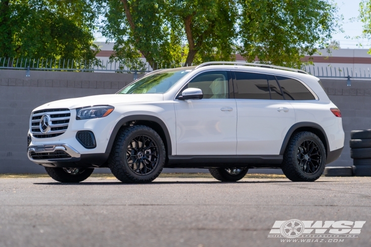 2024 Mercedes-Benz GLS/GL-Class with 20" Gianelle Monte Carlo in Gloss Black wheels