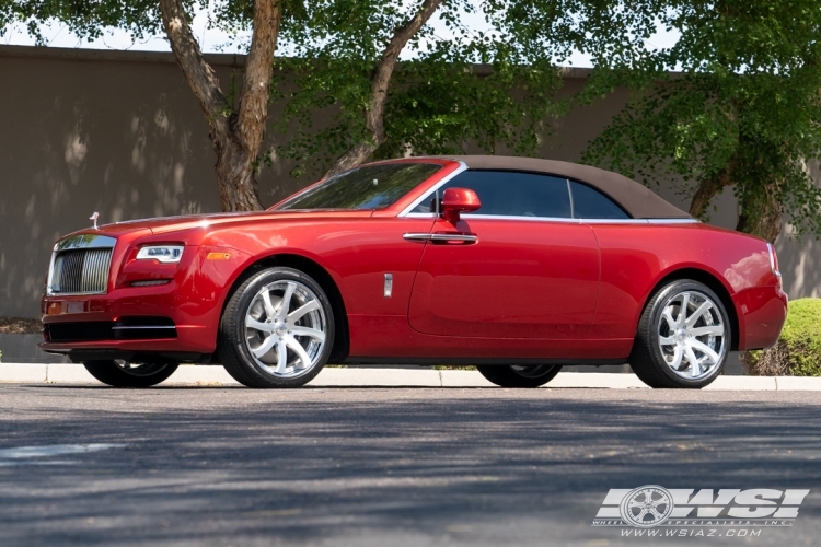 2019 Rolls-Royce Dawn with 21" Forgiato Quattresimo-ECL in Custom wheels