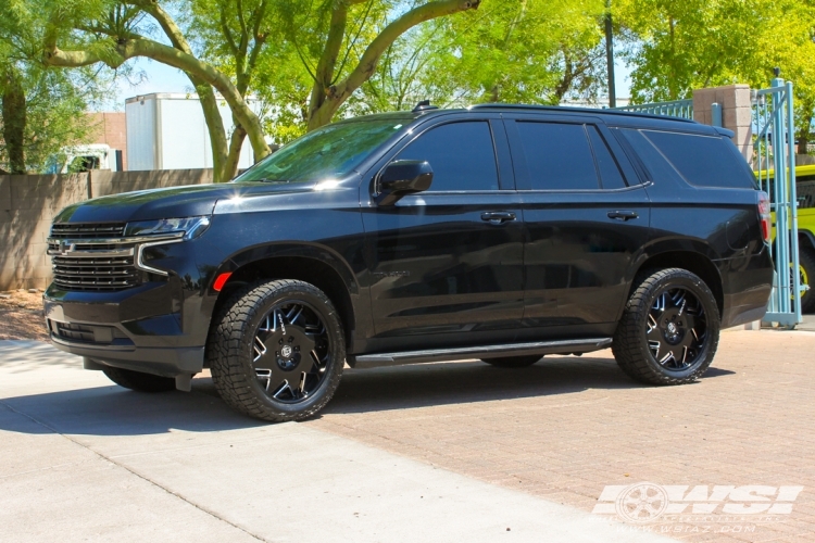 2023 Chevrolet Tahoe with 22" Lexani Forged LF-776 Titan in Custom wheels