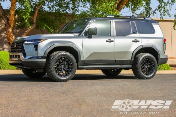 2024 Lexus GX with 20" Vossen HFX-1 in Gloss Black wheels
