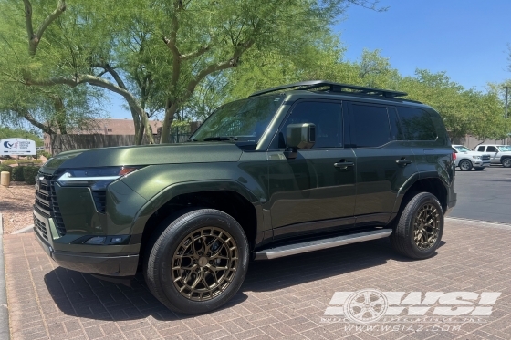 2025 Lexus GX with 20" Vossen HFX-1 in Bronze wheels