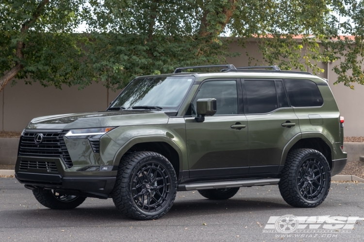 2026 Lexus GX with 22" Vossen HFX-1 in Gloss Black wheels