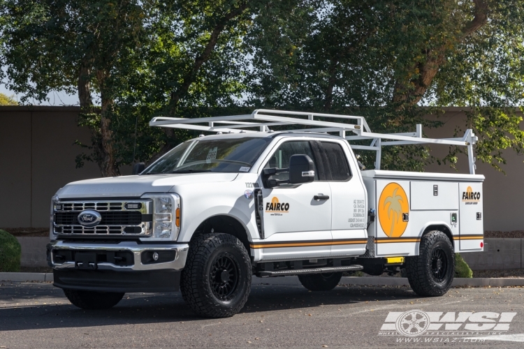 2026 Ford F-350 with 18" Arena Trophy in Satin Black wheels